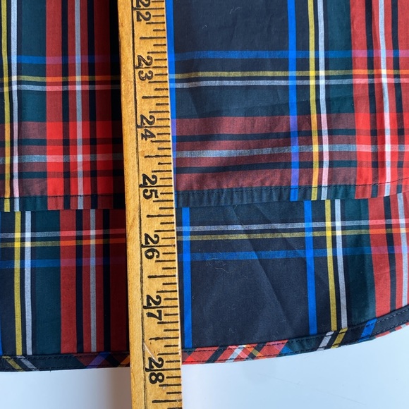 JCrew 🎄embellished tartan popover top - Picture 9 of 10